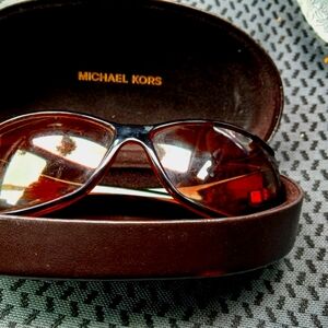 Michael Kors turtle shell sunglasses